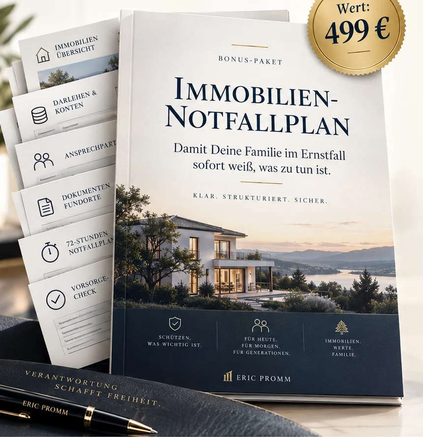 Immobilien-Notfallplan – Bonus-Paket von Eric Promm